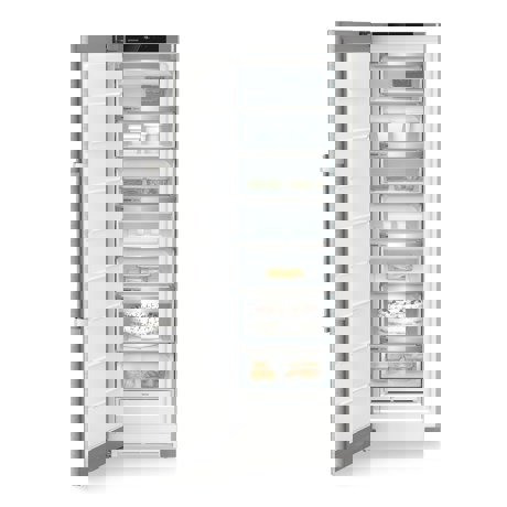 Congelator Liebherr SFNsdd 5237 Plus, 277 l, NoFrost, SpaceBox, VarioSpace, Display tactil, SuperFrost, Clasa D, SmartSteel